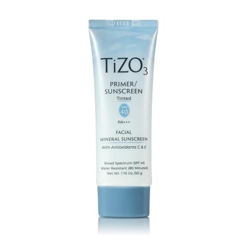 Facial Mineral Sunscreen and Primer, Tinted Broad Spectrum